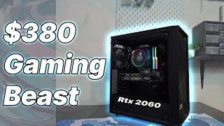 Building the best price to performance pc in 2021 | $380, Rtx 2060 pc!