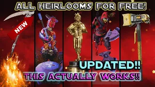 Apex Legends Heirloom Glitch Explained The Easy way - Updated (AFTER PATCH)