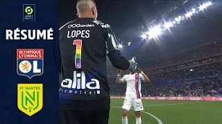 OLYMPIQUE LYONNAIS - FC NANTES (3 - 2) - Résumé - (OL - FCN) / 2021-2022