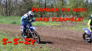 Wixc Hare Scramble, Denmark, Wi, 5-5-24