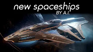 These NEW SPACESHIPS Were Generated by AI