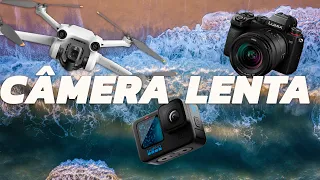 Como fazer CÂMERA LENTA / SLOW MOTION | Tutorial de edição para DRONES e CÂMERAS | DJI GOPRO