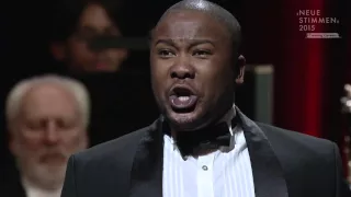 NEUE STIMMEN 2015 - Final: Lukhanyo Moyake sings "Ella mi fu rapita", Rigoletto, Verdi