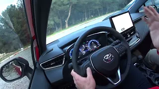 Yeni Toyota Corolla bayi çıkışı gösterge ve multimedya ekranı, TSS-3, bağlantı başlangıç ayarları.