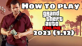 How to play GRAND THEFT AUTO 5 ONLINE  PlayStation 3 ✨2023!✨