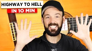 Gitarre lernen - AC/DC - Highway to hell in 10 Minuten