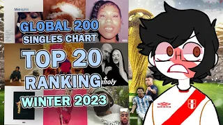 WINTER 2023: GLOBAL HIT SONGS TOP 20 - RANKED WORST TO BEST || LUX 99