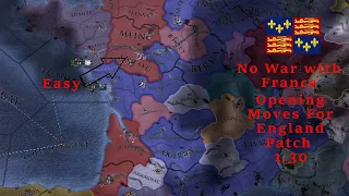 EU4 England Opening moves for Beginners Patch(1.30)