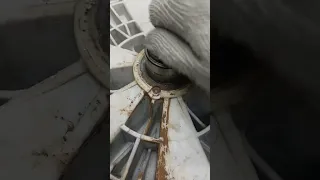 Установка барабана стиральной машины, после замены подшипника