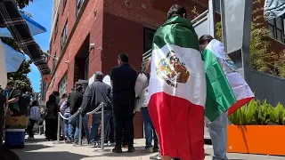 Mexican citizens wait hours at SF consulate for historic election
