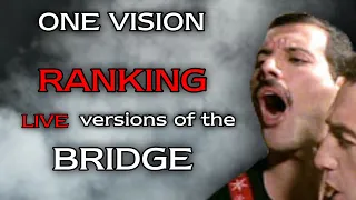 Ranking ALL the LIVE versions of the ONE VISION's bridge from WORST to BEST
