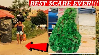 BUSHMAN WAS WAITING TO SCARE HER BAD😂😂😂BEST BUSHMAN PRANK!!!