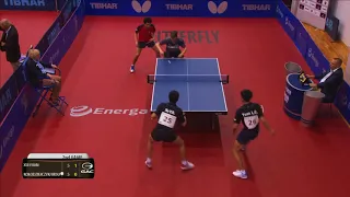 YUAN Licen 袁励岑/XU Yingbin 徐瑛彬 (CHN) 3-0 Maciej (AUT)/Vladislav (MDA) (2018 POL J&C JBD SF)