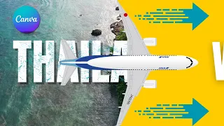 Create This Cool Text Reveal Effect in Canva! NOW IT'S EPIC | Travel Text Intro Animation |