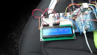 Колхозный парктроник на arduino