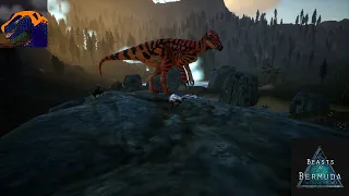 Meg Gameplay and Sneak Peak at Megaraptor in Beasts of Bermuda