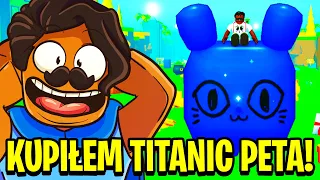 KUPIŁEM PIERWSZEGO TITANIC PET w Pet Simulator X * TITANIC BLUE BALLOON CAT *