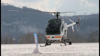 Helicopter Schweizer 269C - The first hour in the new type