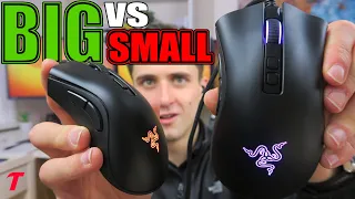 Razer Deathadder V2 vs V2 Mini - Size DOES Matter! (Gaming Mouse Comparison)