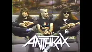 MTV: Headbanger's Ball - Anthrax (Interview by Riki Rachtman) (1990) (Thrash Metal Band) (Scott Ian)