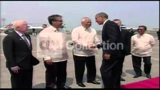 PHILIPPINES:OBAMA ARRIVAL