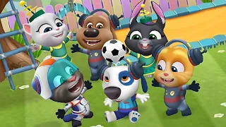 My Talking Tom Friends New Space update Play Football Gameplay Android ios