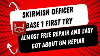 War Commander Skirmish Office Set - 1almost Free Repair 8m only first try.