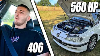 UNE PEUGEOT 406 DE 560CV | ELLE DETRUIT DES RS6 👹☄️ !