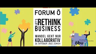 Keynote Forum ö 2022: «Rethinking Business - Warum Unternehmer:innentum uns alle betrifft!»