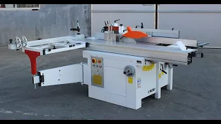 Planer - Thicknesser - Mortiser - Sliding table saw - Spindle moulder Combined Machine for woodwork