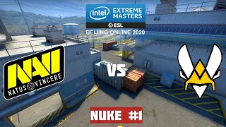 ФИНАЛ. NAVI vs VITALITY. Map-1 NUKE. IEM BEIJING-HAIDIAN ONLINE 2020. ЕВРОПА