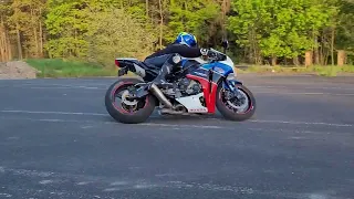 CBR1000RR Fireblade SC59 Knee Down Traning