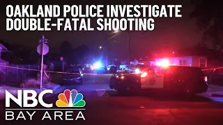 Oakland police investigating early-morning, double-fatal shooting