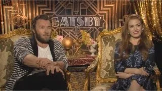 Joel Edgerton & Isla Fisher - The Great Gatsby Interview HD