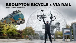 Taking your Brompton Folding Bike on the VIA Rail.