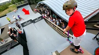 6 YEAR OLD VS MEGA RAMP!