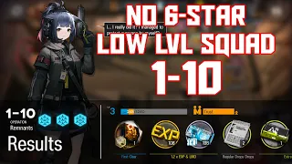 【明日方舟/Arknights】[1-10] - Low Lvl-Rarity Squad - Arknights Strategy