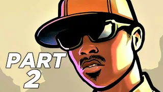 GRAND THEFT AUTO SAN ANDREAS REMASTERED PS5 Walkthrough Gameplay Part 2 - GROVE STREET (PS5)