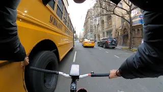 FIXED GEAR | CAUGHT A SKITCH ON A SCHOOL BUS