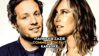 Vianney x Zazie - Comment on fait (karaoke version)