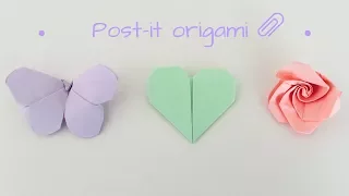 DIY POST-IT ORIGAMI