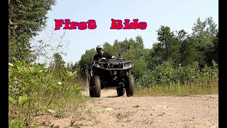 First Ride and first impressions of my 2023 Can Am Outlander PRO HD7