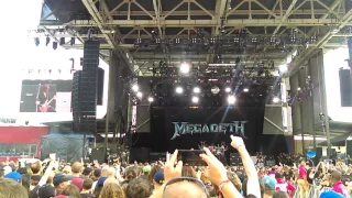 Megadeth 2017 Chicago open air