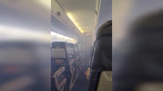 Nigeria: Terrified airline passengers scream and pray as smoke fills the plane