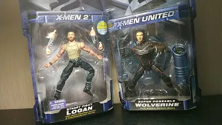 #ОТКрывашка.X-MEN 2.THE MOVIE.ACTION FIGURES LOGAN & WOLVERINE.TOY BIZ(2003).