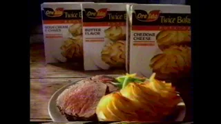 1991 Ore Ida Twice Baked Potatoes "Real homemade taste" TV Commercials