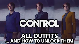 CONTROL - All Outfits & How to Unlock Them (Janitor's Outfit, Golden Suit, Candidate P7, etc)