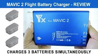 MAVIC 2 Pro / Zoom - Best Battery Charger - REVIEW - Charges 3 Batteries at Once PLUS!