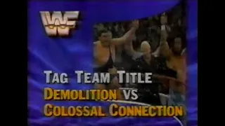 WWF Superstars Of Wrestling - December 30, 1989