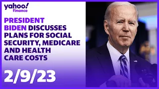 President Biden discusses plans for social security, Medicare and health care costs